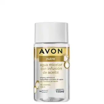 Avon Avon agua micelar con infusión de aceite y manteca de karité 150 ml oferta