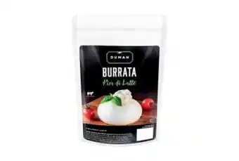 Freshmart Queso burrata fior di latte duman - peso 200 gr - unidad oferta