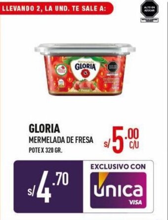 Vega Gloria Mermelada de Fresa 320g oferta