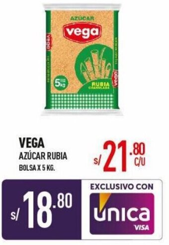 Vega Vega Azúcar Rubia 5kg oferta