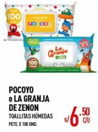 Vega Pocoyo o La Granja de Zenon 100 Und oferta