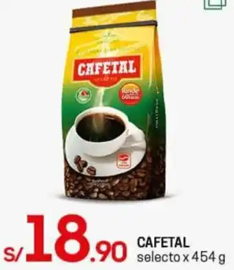 Tottus Cafetal Selecto 454g oferta