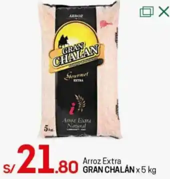 Tottus Arroz Extra Gran Chalán 5kg oferta
