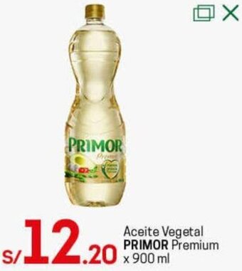 Tottus Aceite Vegetal Primor Premium 900ml oferta
