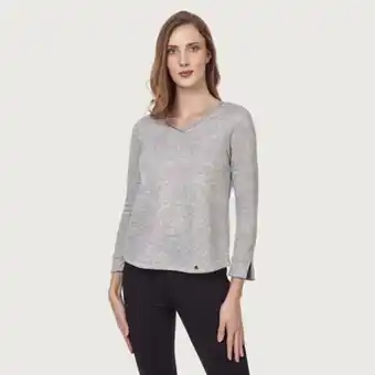 Fina Perú Polo brooke gris oferta