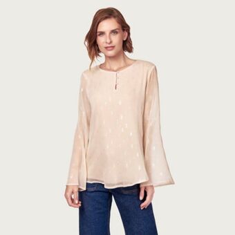 Fina Perú Blusa elias beige oferta