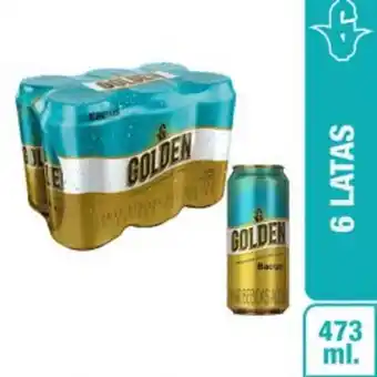 Freshmart Cerveza golden 6pack - lata 473 ml - unidad oferta