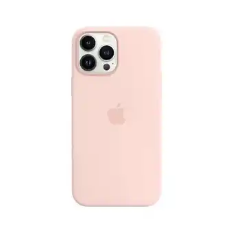 iShop Case apple para iphone 13 pro max de silicona con magsafe - rosa caliza oferta