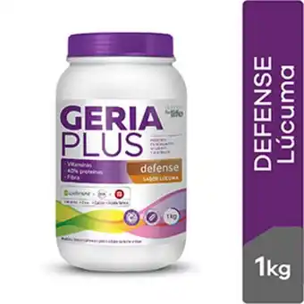 InkaFarma Geriaplus defense sabor lúcuma - frasco 1000 g oferta