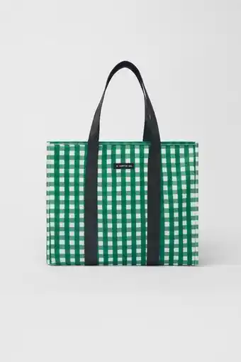 ZARA Shopper vichy oferta