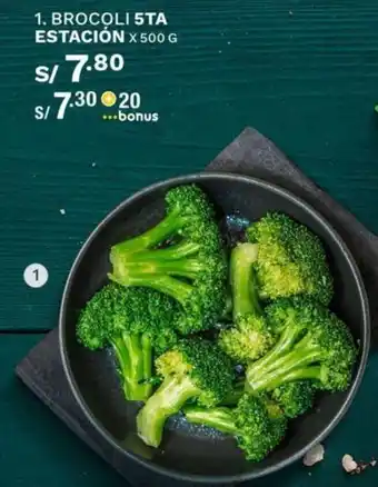 Wong Brocoli 5TA Estación x 500g oferta