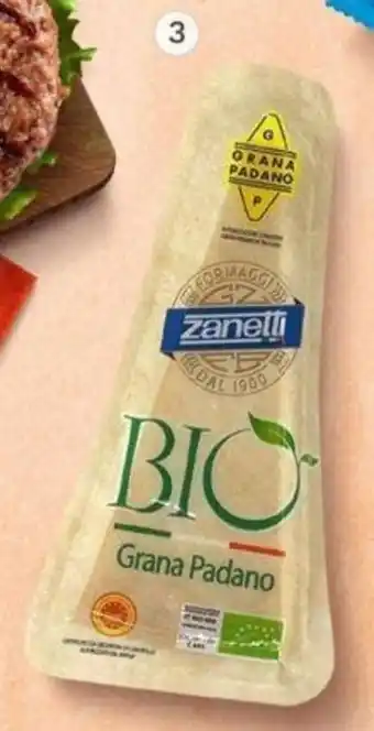 Queso Grana Padano Bio Zanetti x 150g