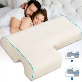 Almohada viscoelastica para parejas con...