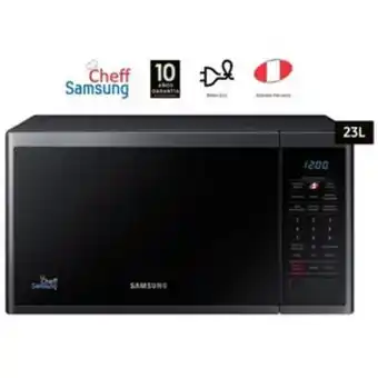 Linio Horno microondas samsung con dorador 23.... oferta