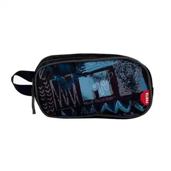 Porta Cartuchera schooler mtv in blue oferta