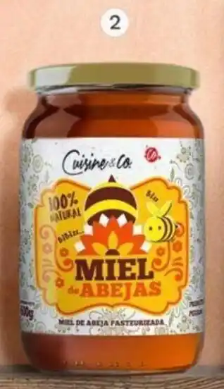 Wong Miel de Abeja Cuisine&Co x 600g oferta