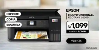 La Curacao Epson Multifuncional Ecotank L4260 oferta