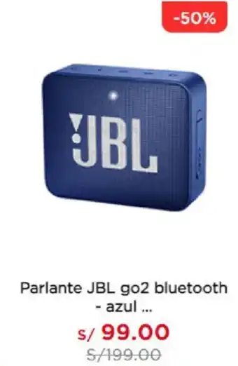 La Curacao Parlante JBL go2 bluetooth - azul oferta