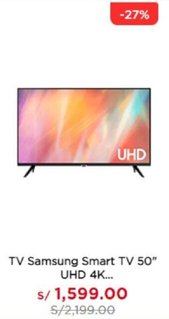 La Curacao Samsung Smart TV 50" UHD 4K oferta