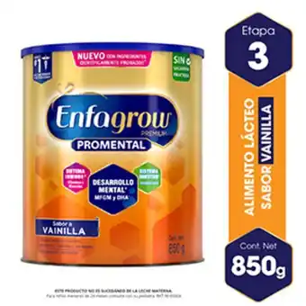 Mifarma Enfagrow premium pro mental sabor vainilla - lata 850 g oferta