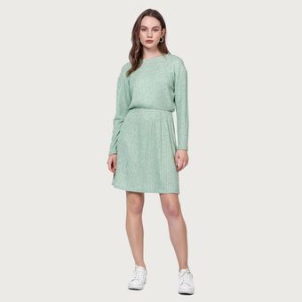 Mentha & Chocolate Vestido perdita verde oferta