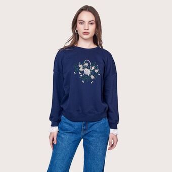 Mentha & Chocolate Polo prisma azul oferta