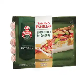 Tottus Hot dog oferta