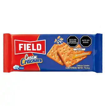 Tottus Galletas cream cracker field 73.5 g oferta