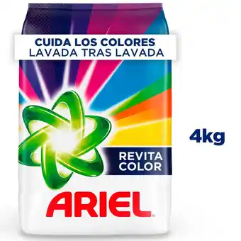 Tottus Detergente en polvo revitacolor 4 kg oferta