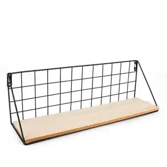Tottus Repisa estante de madera 45cm homewell oferta