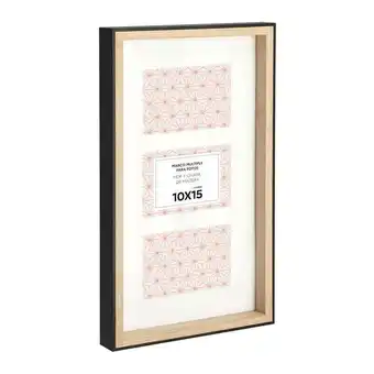 Casaideas Marco de foto mdf-chapa madera 3 fotos 10x15 cm oferta