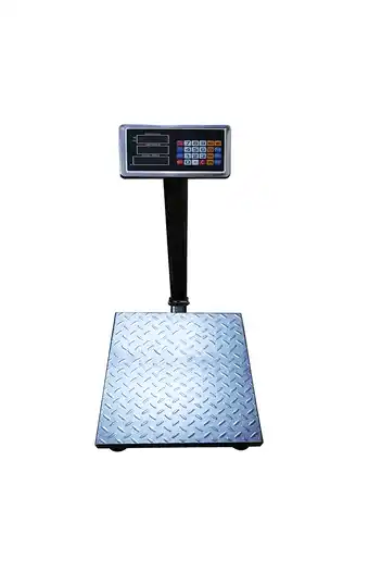 Tiendas EFE Balanza digital 300 kg con plataforma para uso industrial oferta