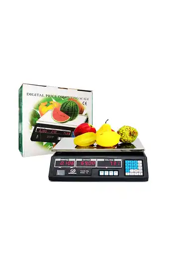 Tiendas EFE Balanza digital para bodega 40kg dahongyng doble pantalla oferta