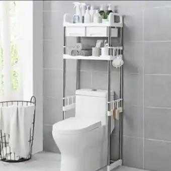 Linio Organizador de baño sobre el inodoro de... oferta