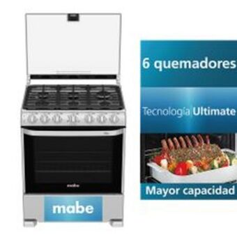 Metro Mabe cocina de pie eme7675csyx1 6 quemadores oferta