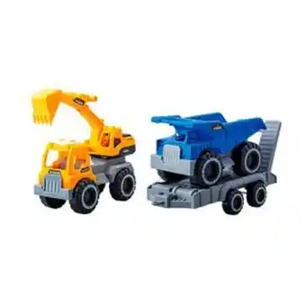 Tai Loy Camión remolque 1:18 grúa y volquete e72 oferta
