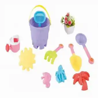 Tai Loy Set de playa balde pastel 10 piezas oferta