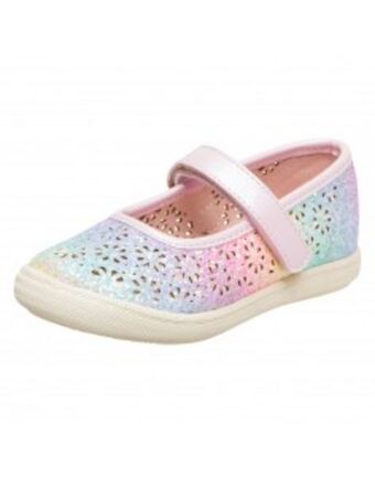Payless Zapatos arcoiris para niñas pequeñas oferta