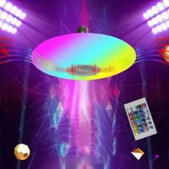 Linio Foco led rgb parlante musical luces blue... oferta