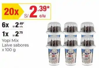 Yopi Mix Laive sabores 20 x 100g