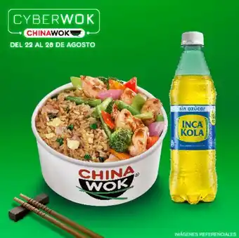 China Wok Cyber encájate tausí oferta