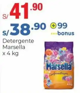Metro Detergente Marsella x 4kg oferta