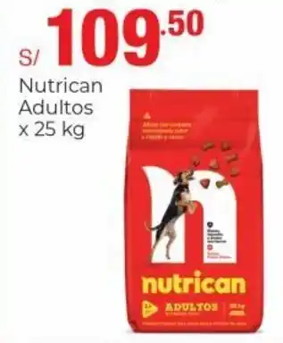 Metro Nutrican Adultos x 25kg oferta