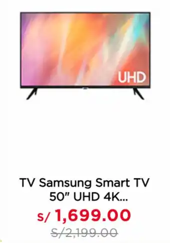 La Curacao Samsung Smart TV 50" UHD 4K oferta