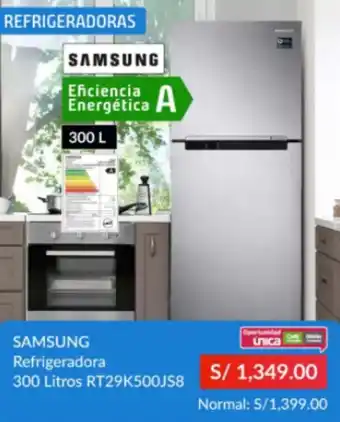 Sodimac Samsung Refrigeradora 300 Litros RT29K500JS8 oferta