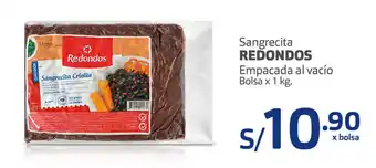 Plaza Vea Sangrecita Redondos 1kg oferta