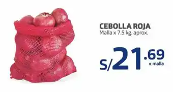 Makro Cebolla Roja x 7.5kg oferta