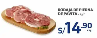 Makro Rodaja de Pierna de Pavita x kg oferta