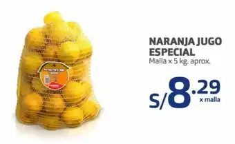 Makro Naranja Jugo Especial x 5kg oferta
