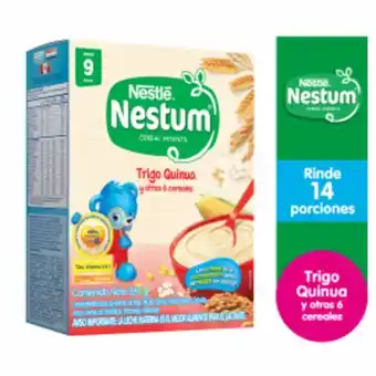Freshmart Cereal infantil trigo quinua y 6 cereales nestum nestle - caja 350 gr - unidad oferta